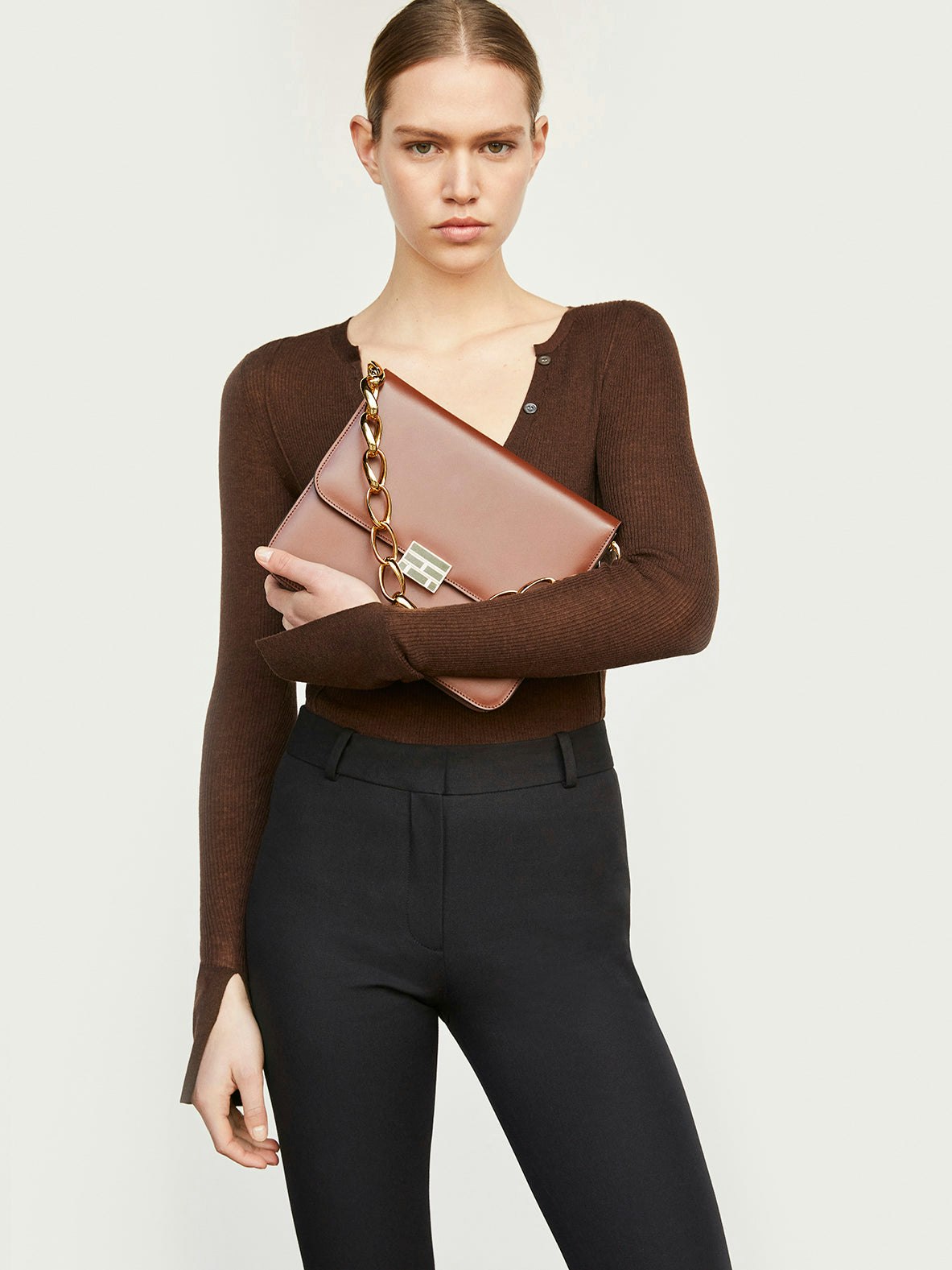 on model image